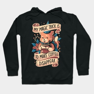 Magic Trick Cat - Cute Coffee Cat Gift Hoodie